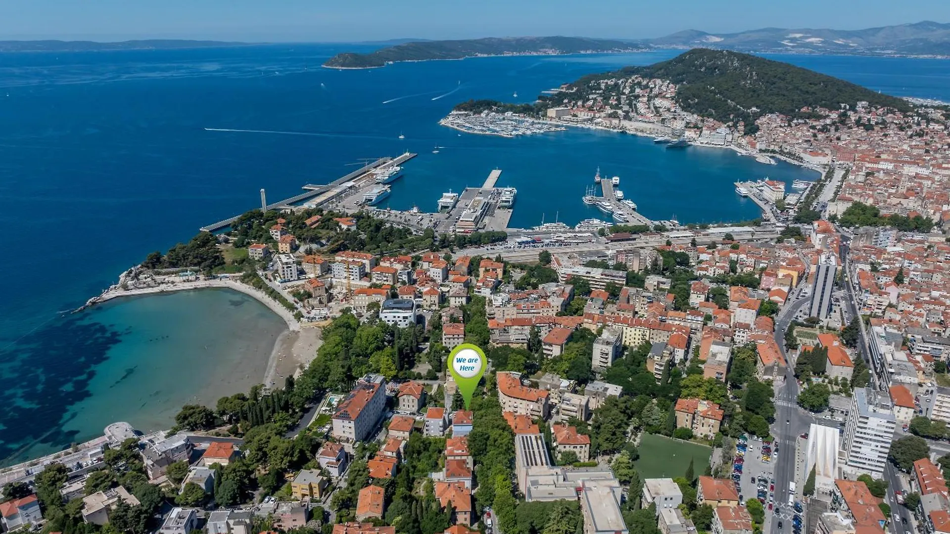 Green Oasis By Bacvice Beach, Private Parking & Garden - Casa Moro Split 0*,  Croatia