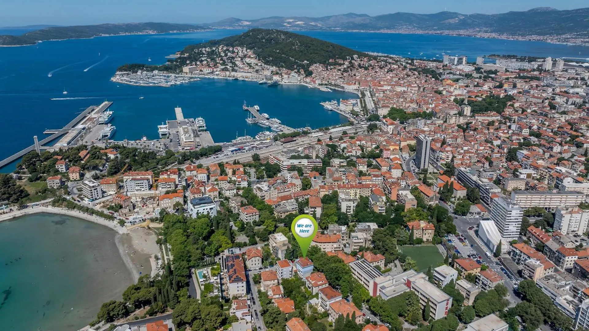 Green Oasis By Bacvice Beach, Private Parking & Garden - Casa Moro Split Croatia